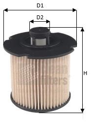 Clean filters MG3629 Фільтр палива MG3629: Купити в Україні - Добра ціна на EXIST.UA!