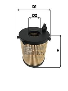 Clean filters ML4564 Фільтр масляний ML4564: Купити в Україні - Добра ціна на EXIST.UA!