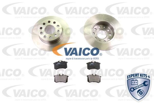 Vaico V1090004 Диски гальмівні з колодками задні невентильовані, комплект V1090004: Купити в Україні - Добра ціна на EXIST.UA!