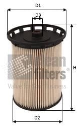 Clean filters MG3633 Фільтр палива MG3633: Приваблива ціна - Купити в Україні на EXIST.UA!
