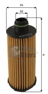 Clean filters ML4573 Фільтр масляний ML4573: Купити в Україні - Добра ціна на EXIST.UA!