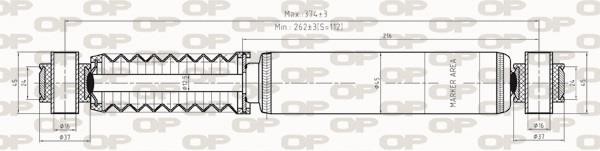 Open parts SAB8279.32 Амортизатор підвіскі задній газомасляний SAB827932: Купити в Україні - Добра ціна на EXIST.UA!