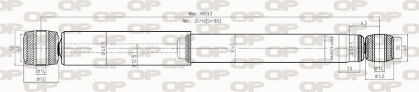 Open parts SAB8264.32 Амортизатор підвіскі задній газомасляний SAB826432: Купити в Україні - Добра ціна на EXIST.UA!