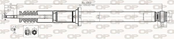 Open parts SAB8381.32 Амортизатор підвіскі задній газомасляний SAB838132: Купити в Україні - Добра ціна на EXIST.UA!