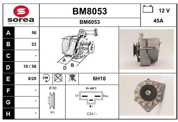 SNRA BM8053 Генератор BM8053: Купити в Україні - Добра ціна на EXIST.UA!
