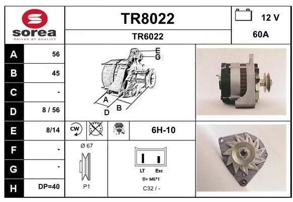 SNRA TR8022 Генератор TR8022: Купити в Україні - Добра ціна на EXIST.UA!