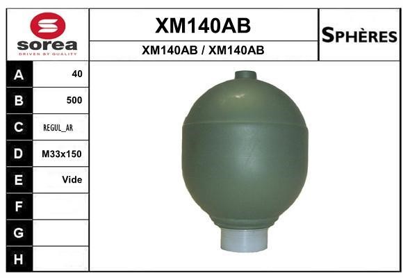 SNRA XM140AB Гідроакумулятор XM140AB: Купити в Україні - Добра ціна на EXIST.UA!