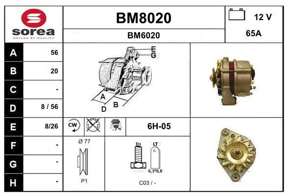 SNRA BM8020 Генератор BM8020: Купити в Україні - Добра ціна на EXIST.UA!