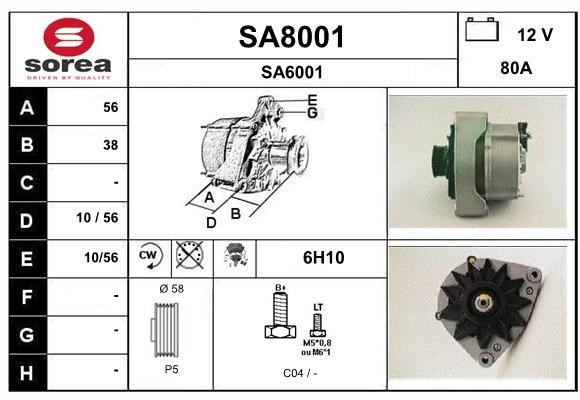 SNRA SA8001 Генератор SA8001: Купити в Україні - Добра ціна на EXIST.UA!