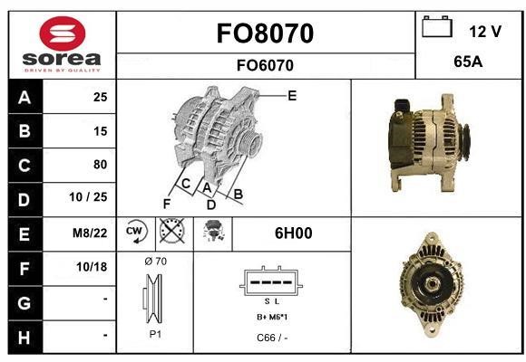 SNRA FO8070 Генератор FO8070: Купити в Україні - Добра ціна на EXIST.UA!