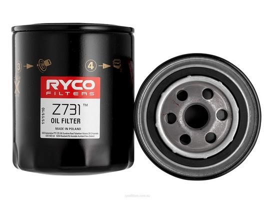 RYCO Z731 Фільтр масляний Z731: Приваблива ціна - Купити в Україні на EXIST.UA!