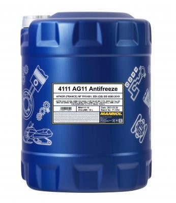 Mannol MN4111-10 Антифриз MANNOL Antifreeze Longterm 4111 AG11 синій, концентрат, 10 л MN411110: Купити в Україні - Добра ціна на EXIST.UA!