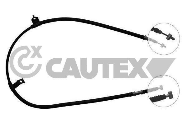 Cautex 761797 Трос гальма стоянки 761797: Приваблива ціна - Купити в Україні на EXIST.UA!