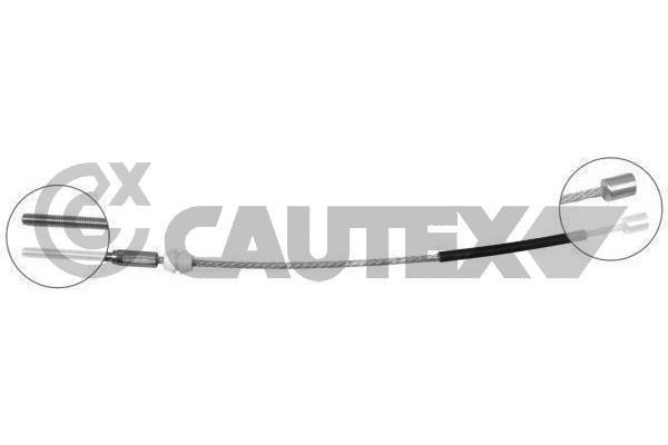 Cautex 489066 Трос гальма стоянки 489066: Купити в Україні - Добра ціна на EXIST.UA!