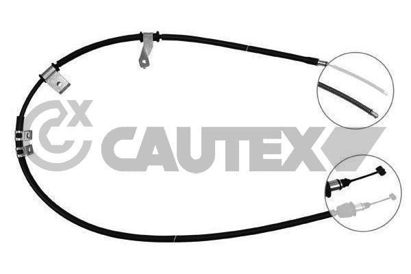 Cautex 708100 Трос стоянкового гальма, комплект 708100: Купити в Україні - Добра ціна на EXIST.UA!
