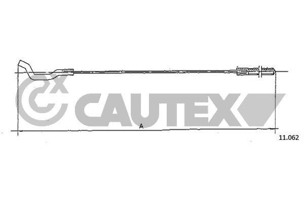 Cautex 763069 Трос акселератора 763069: Купити в Україні - Добра ціна на EXIST.UA!