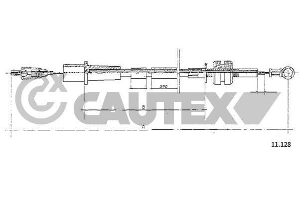 Cautex 485675 Трос акселератора 485675: Купити в Україні - Добра ціна на EXIST.UA!