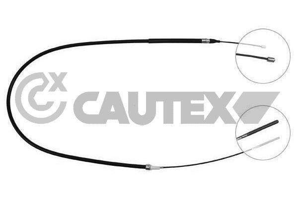 Cautex 468252 Трос стоянкового гальма, комплект 468252: Купити в Україні - Добра ціна на EXIST.UA!
