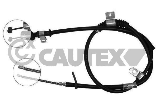 Cautex 708089 Трос стоянкового гальма, комплект 708089: Купити в Україні - Добра ціна на EXIST.UA!