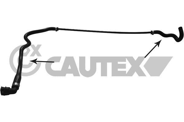Cautex 753907 Шланг радіатора 753907: Приваблива ціна - Купити в Україні на EXIST.UA!