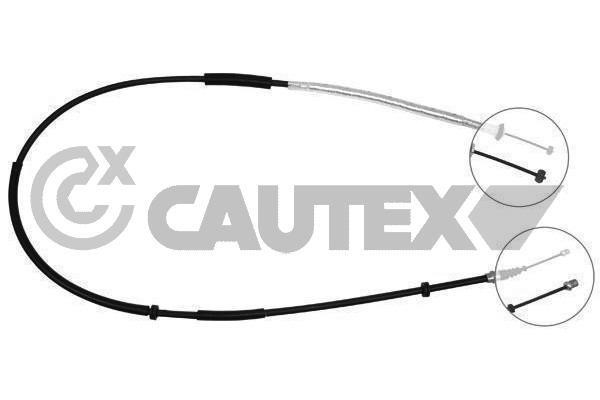 Cautex 019009 Трос гальма стоянки, лівий 019009: Купити в Україні - Добра ціна на EXIST.UA!