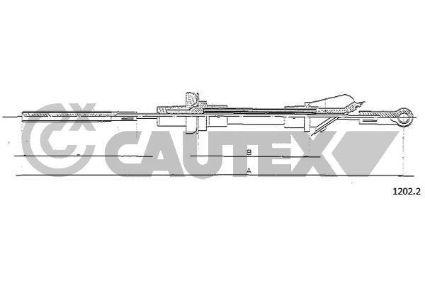 Cautex 766317 Тросовий привод, привод зчеплення 766317: Купити в Україні - Добра ціна на EXIST.UA!