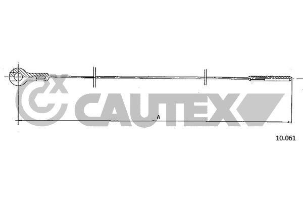 Cautex 763064 Трос акселератора 763064: Купити в Україні - Добра ціна на EXIST.UA!