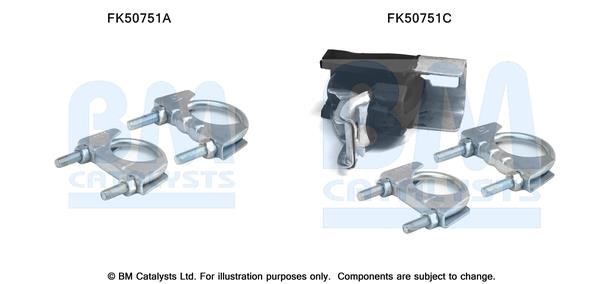 BM Catalysts FK50751 Комплект монтажний кріплень вихлопної системи FK50751: Купити в Україні - Добра ціна на EXIST.UA!