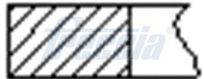 Freccia FR10-508450 Кільця поршневі, комплект FR10508450: Купити в Україні - Добра ціна на EXIST.UA!