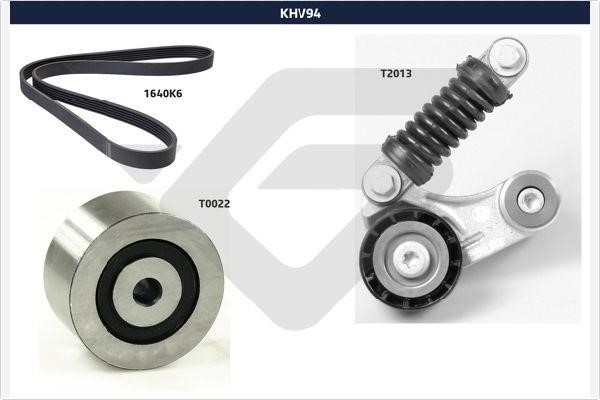 KHV94 Hutchinson Комплект ремня генератора
