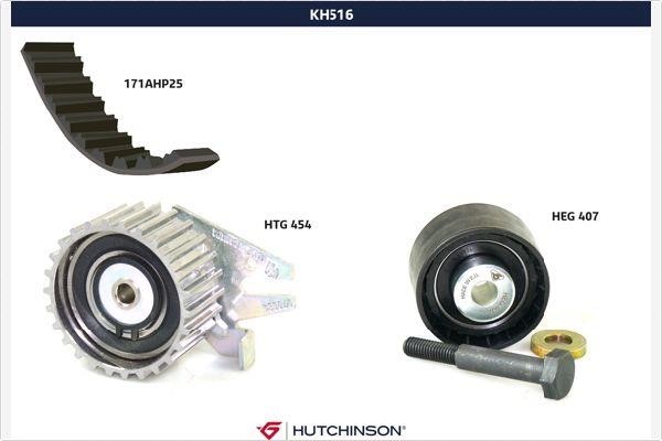 Hutchinson KH516 Комплект зубчастих ременів KH516: Купити в Україні - Добра ціна на EXIST.UA!