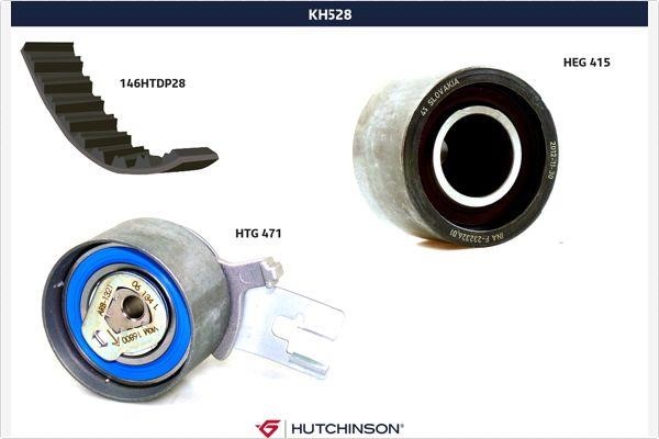 Hutchinson KH528 Комплект зубчастих ременів KH528: Купити в Україні - Добра ціна на EXIST.UA!