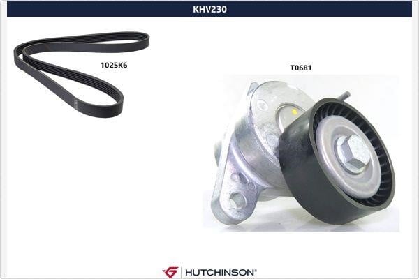 Hutchinson KHV 230 Ремінь поліклиновий, комплект KHV230: Купити в Україні - Добра ціна на EXIST.UA!