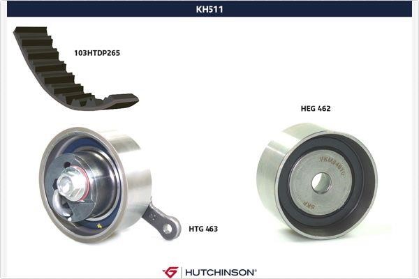 Hutchinson KH511 Комплект зубчастих ременів KH511: Купити в Україні - Добра ціна на EXIST.UA!