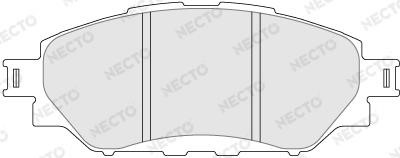Necto FD7736A Гальмівні колодки, комплект FD7736A: Купити в Україні - Добра ціна на EXIST.UA!