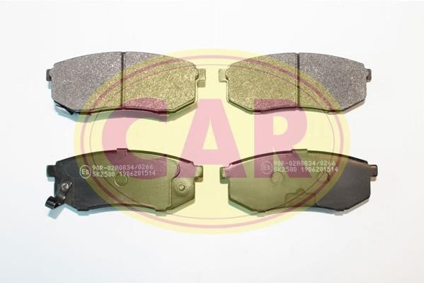 Car PNT4151 Гальмівні колодки, комплект PNT4151: Купити в Україні - Добра ціна на EXIST.UA!