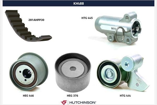 Hutchinson KH 488 Комплект зубчастих ременів KH488: Купити в Україні - Добра ціна на EXIST.UA!
