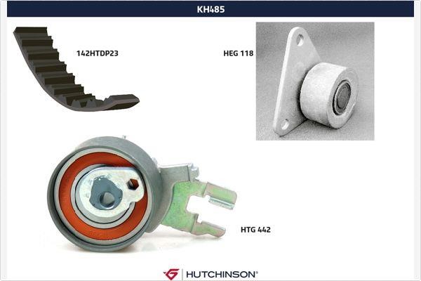 Hutchinson KH 485 Комплект зубчастих ременів KH485: Купити в Україні - Добра ціна на EXIST.UA!