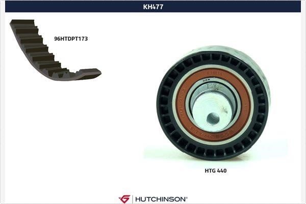 Hutchinson KH 477 Комплект зубчастих ременів KH477: Купити в Україні - Добра ціна на EXIST.UA!