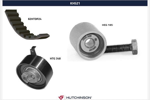 Hutchinson KH521 Комплект зубчастих ременів KH521: Купити в Україні - Добра ціна на EXIST.UA!