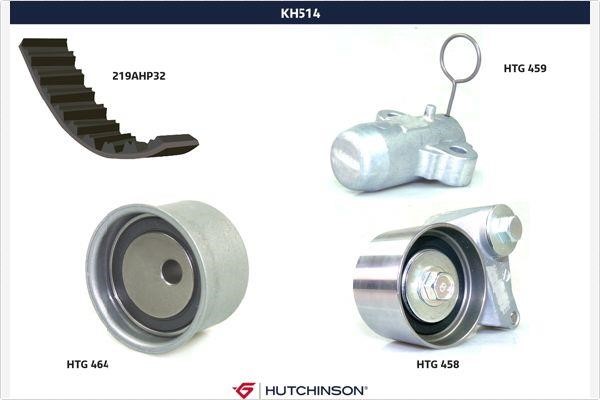 Hutchinson KH514 Комплект зубчастих ременів KH514: Купити в Україні - Добра ціна на EXIST.UA!