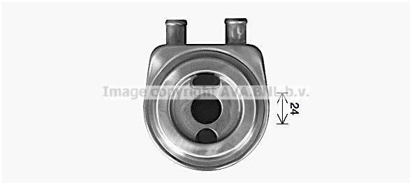 Масляний радіатор, рухове масло AVA RT3649