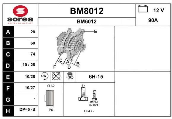SNRA BM8012 Генератор BM8012: Купити в Україні - Добра ціна на EXIST.UA!