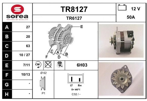 SNRA TR8127 Генератор TR8127: Купити в Україні - Добра ціна на EXIST.UA!