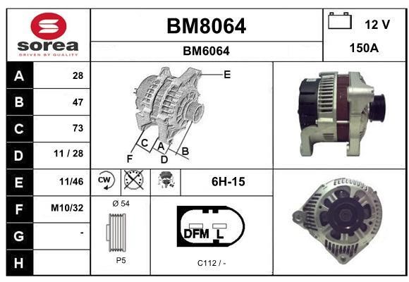SNRA BM8064 Генератор BM8064: Купити в Україні - Добра ціна на EXIST.UA!