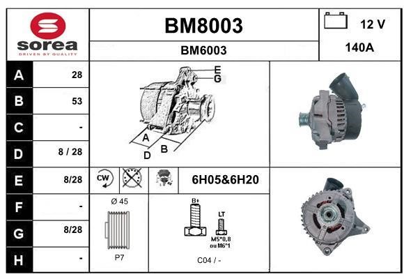 SNRA BM8003 Генератор BM8003: Купити в Україні - Добра ціна на EXIST.UA!