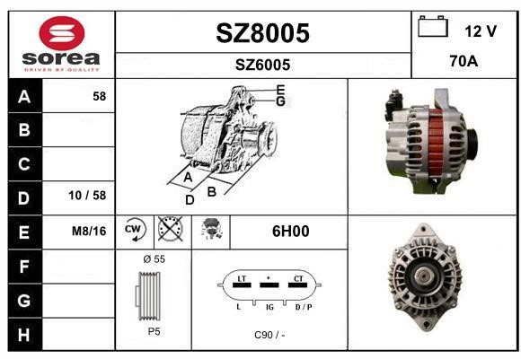 SNRA SZ8005 Генератор SZ8005: Купити в Україні - Добра ціна на EXIST.UA!