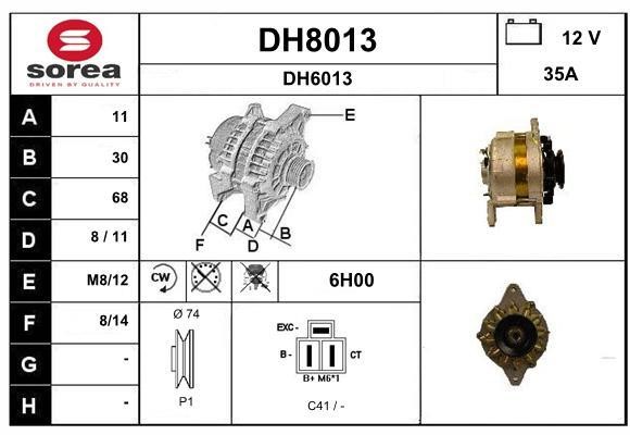 SNRA DH8013 Генератор DH8013: Приваблива ціна - Купити в Україні на EXIST.UA!