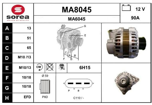 SNRA MA8045 Генератор MA8045: Купити в Україні - Добра ціна на EXIST.UA!