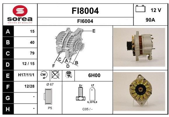 SNRA FI8004 Генератор FI8004: Купити в Україні - Добра ціна на EXIST.UA!